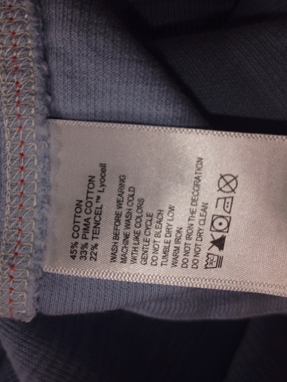 Tommy Bahama Light Blue Half-Zip Pullover - Picture 8 of 11